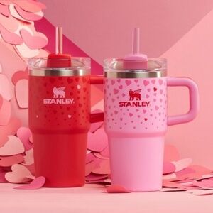 NWT Stanley x Target Valentine’s limited edition Set of 2, 20 oz tumblers